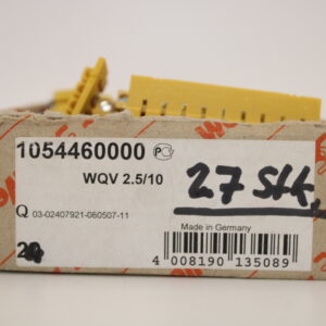 WQV 2,5/10  | Querverbinder 2,5mm² | 1054460000