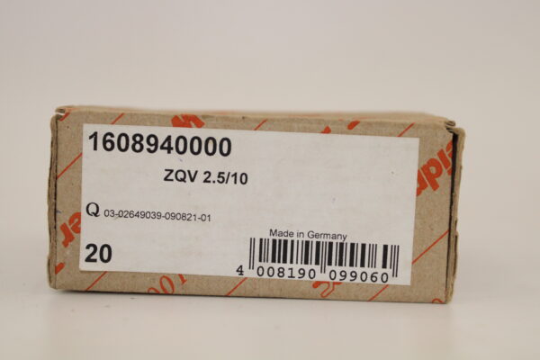 ZQV 2,5/10  | Querverbinder 2,5mm² | 1608940000