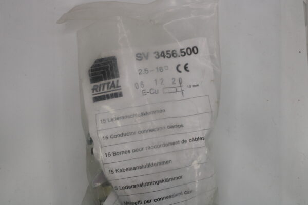 SV 3456.500 | Leiteranschlussklemme 2,5-16mm² | 10mm Schiene